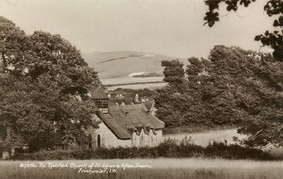 The back of St Agnes